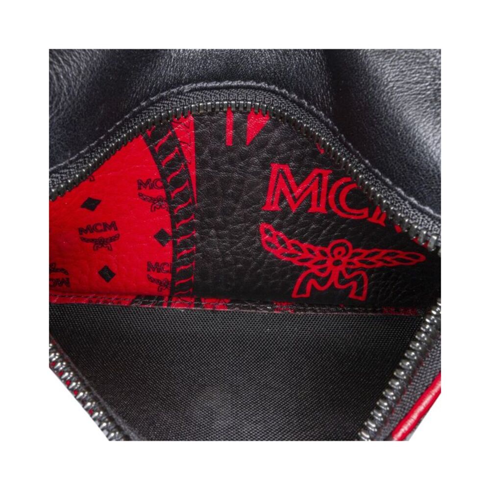 Pre Loved MCM Baroque Stark Backpack Women Red - Picture 7 of 8